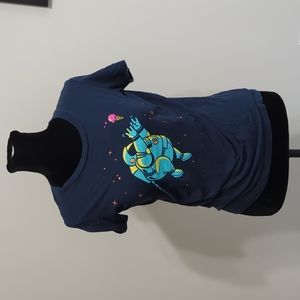 Astronaut Ice Cream Graphic Tee, XS